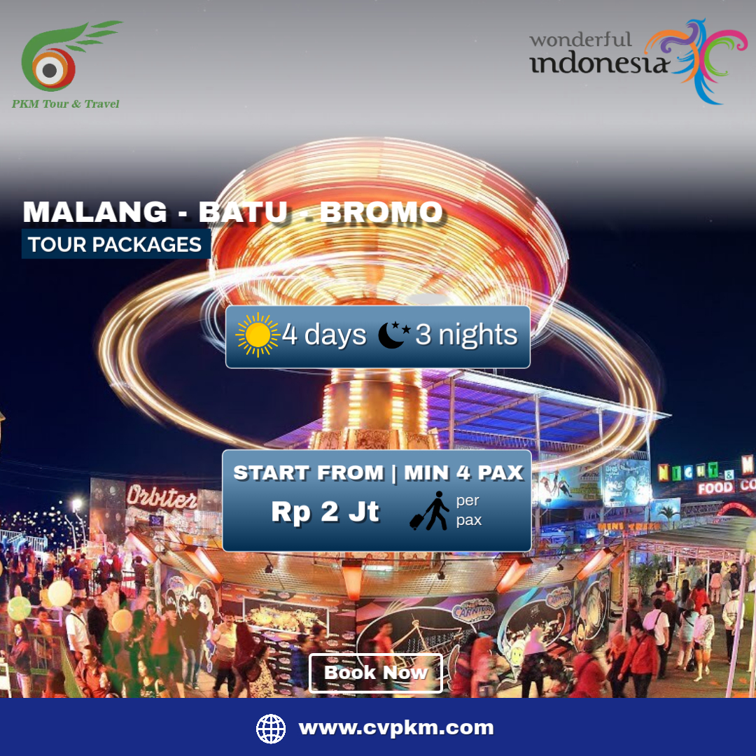 Gambar 4D3N MALANG - BATU - BROMO